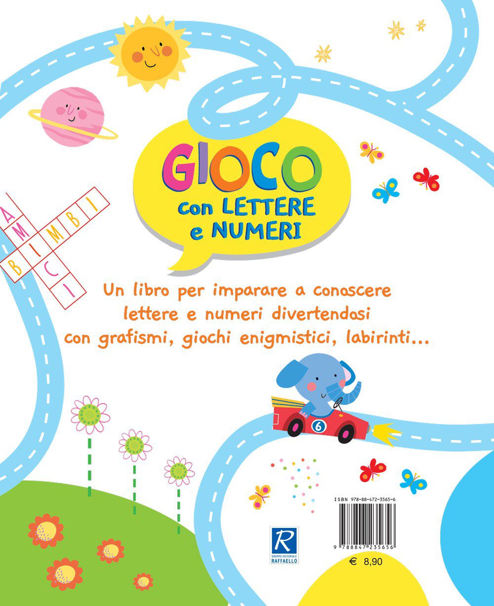 Gioco con lettere e numeri