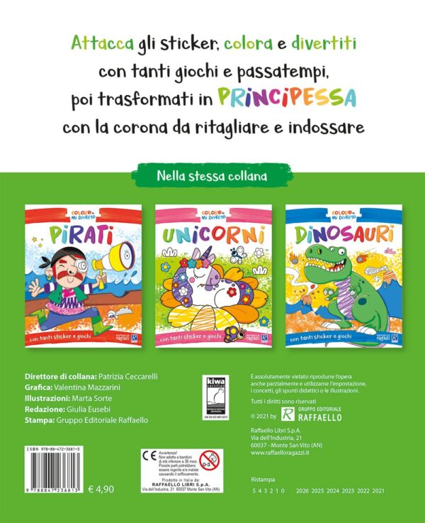 Coloro e mi diverto – Principesse