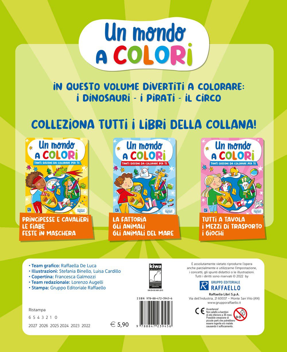 Un mondo a colori – I dinosauri, i pirati, il circo