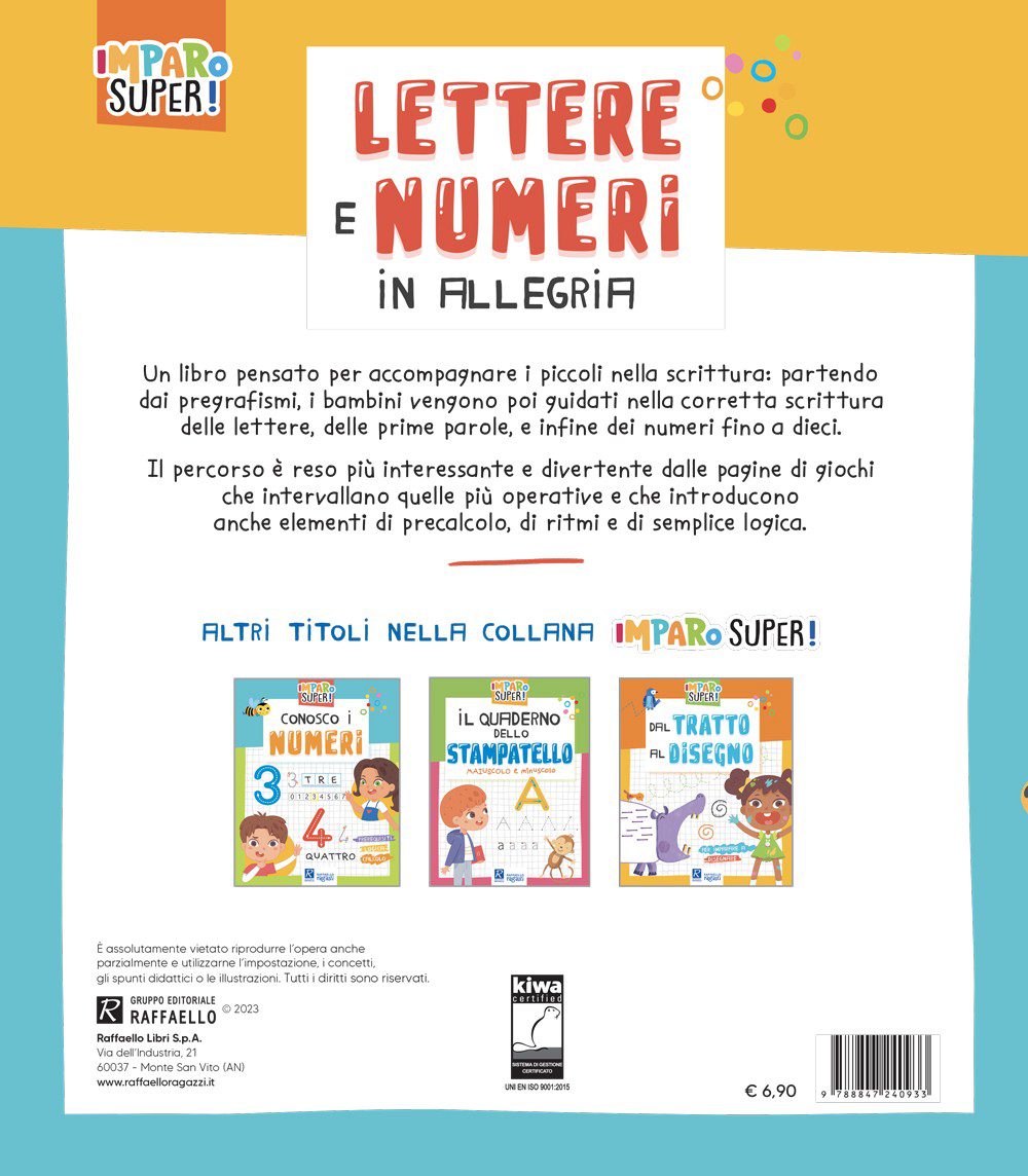 Lettere e numeri in allegria