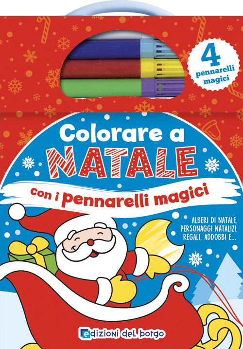 Colorare a Natale con i pennarelli magici