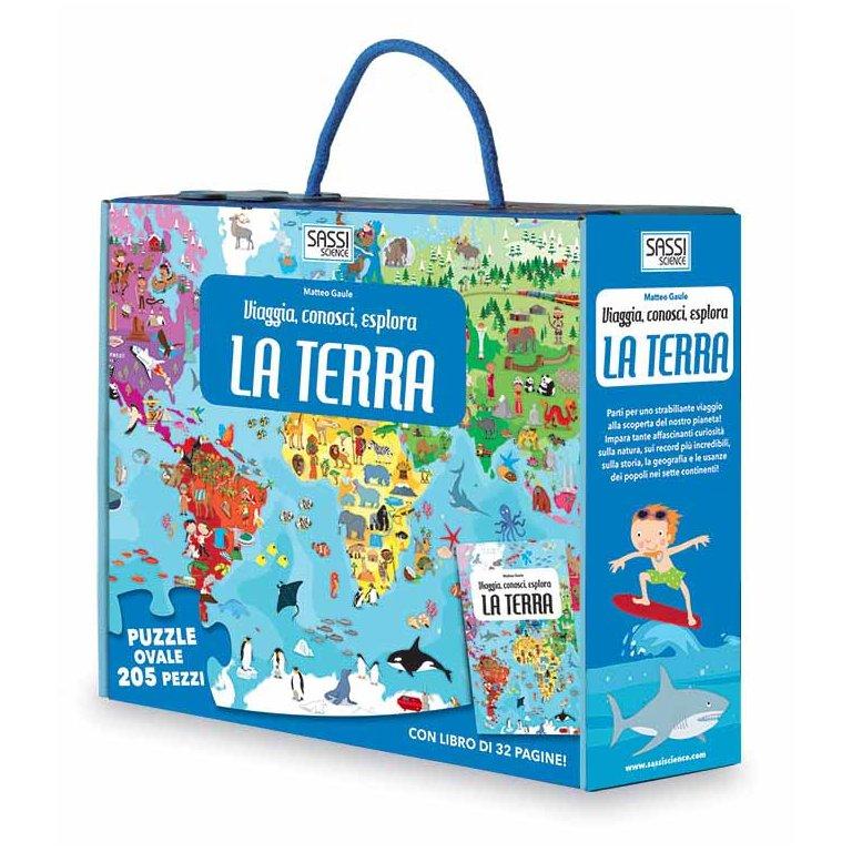 La terra. Viaggia, conosci, esplora. Con puzzle