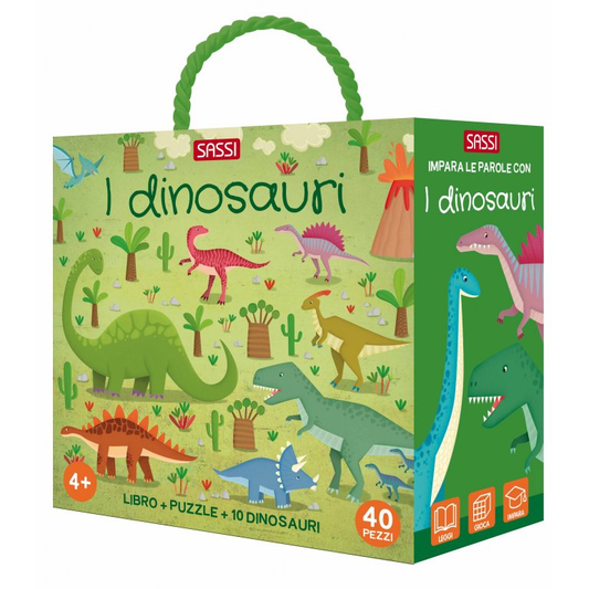 I dinosauri. Q-box. Ediz. a colori. Con puzzle