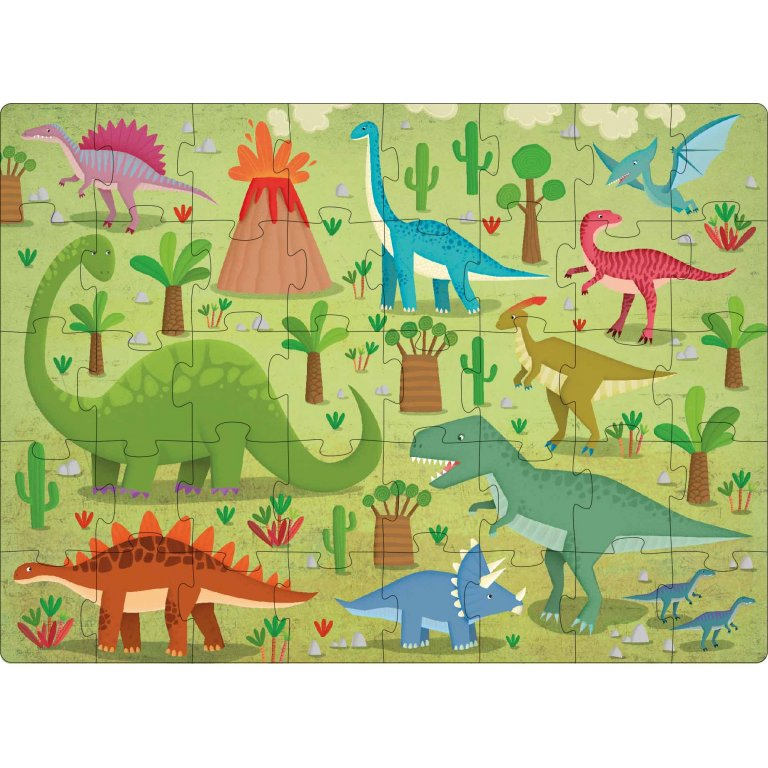 I dinosauri. Q-box. Ediz. a colori. Con puzzle