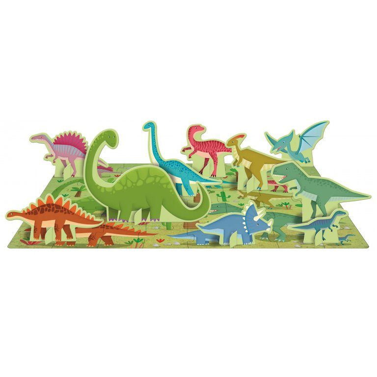 I dinosauri. Q-box. Ediz. a colori. Con puzzle